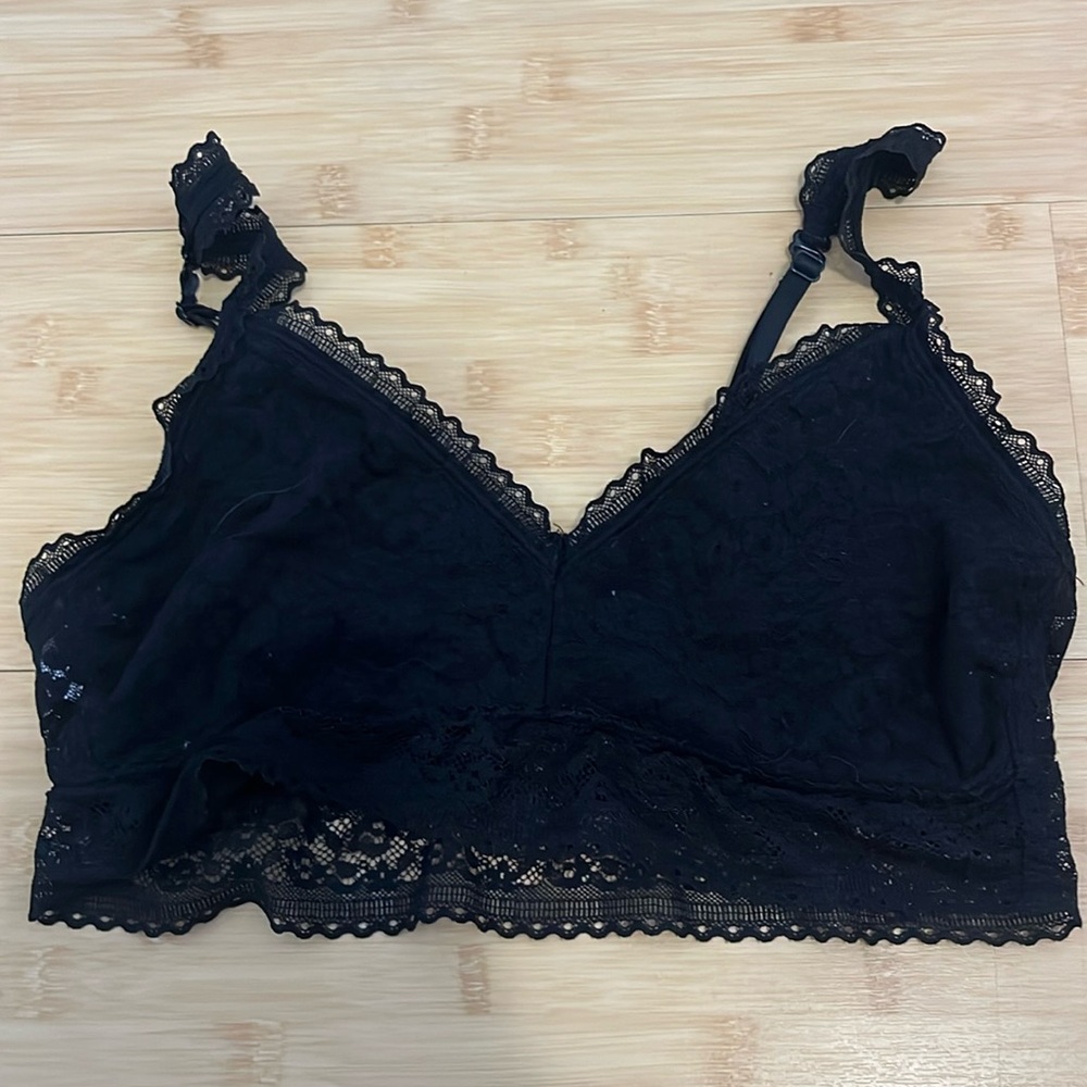 Gap body black bralette